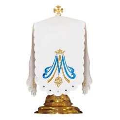 Sale Articles Religieux JP pavillon de ciboire brodée mariale