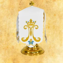 Sale Articles Religieux JP pavillon de ciboire brodée mariale