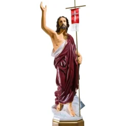 Fashion Articles Religieux JP résurrection statue jésus christ pour procession