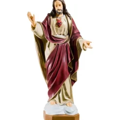 Sale Articles Religieux JP sacre cœur statue