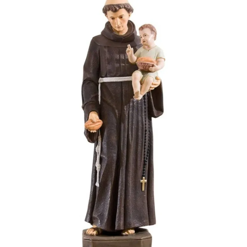 Cheap Articles Religieux JP saint Antoine avec pain statue