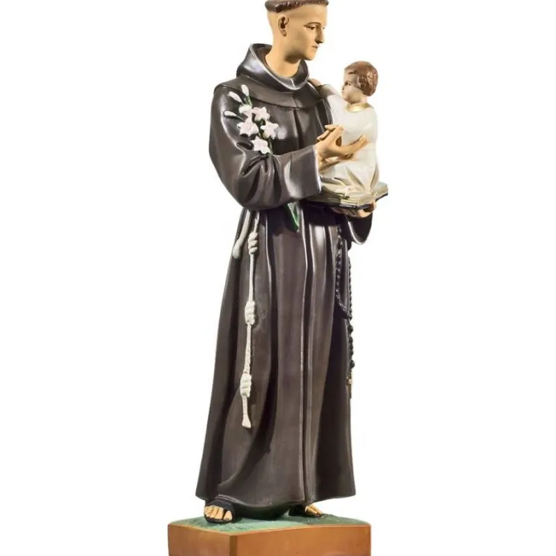 Cheap Articles Religieux JP saint antoine de padoue petit statue