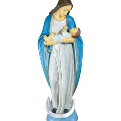 Cheap Articles Religieux JP sainte marie avec enfant statue