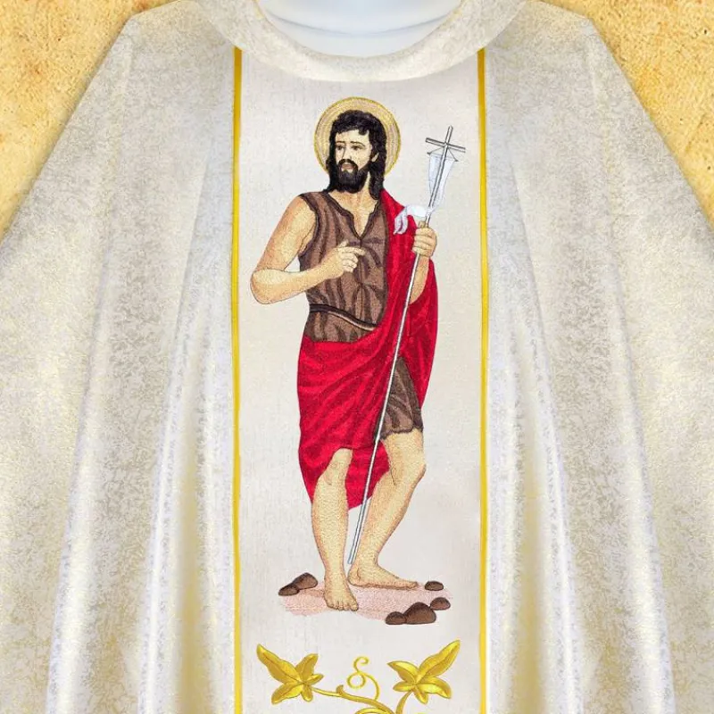 Discount Articles Religieux JP Saint Jean Baptême chasuble liturgique