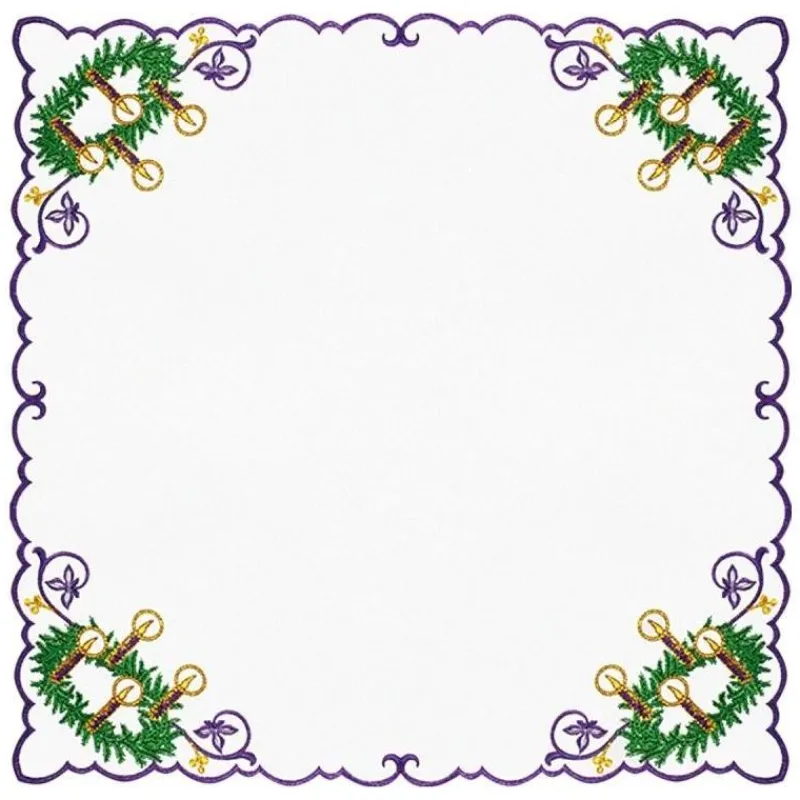 Clearance Articles Religieux JP serviette d'autel avent