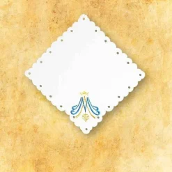 Flash Sale Articles Religieux JP serviette d'autel brodée mariale
