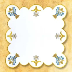 Outlet Articles Religieux JP serviette d'autel motif mariale