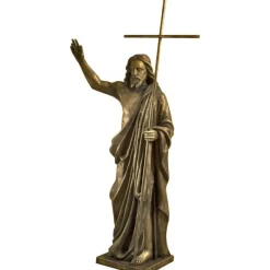 Flash Sale Articles Religieux JP statue jésus christ résurrection