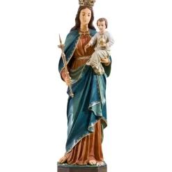 Fashion Articles Religieux JP statue Marie reine du Monde