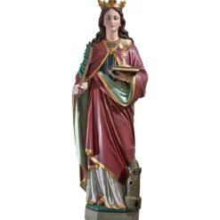 Hot Articles Religieux JP statue sainte Barbara d'Héliopolis