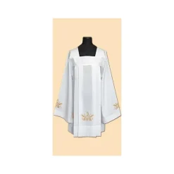 Online Articles Religieux JP Surplis de prêtre avec broderie -
