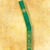 Hot Articles Religieux JP étole pour diacre motif massimo vert