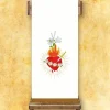 Best Articles Religieux JP voile de lutrin brodée cœur Marie