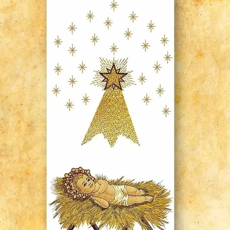 Outlet Articles Religieux JP Voile de lutrin pour église avec motif Noël